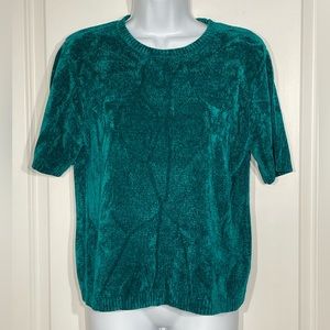 Vintage Fred David Petite short sleeve sweater